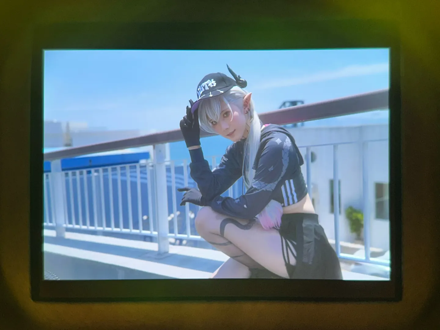 户外写真, FGO, 丝袜cos, 玛修莉莉丝cos, 骑行穿搭 - 第16张