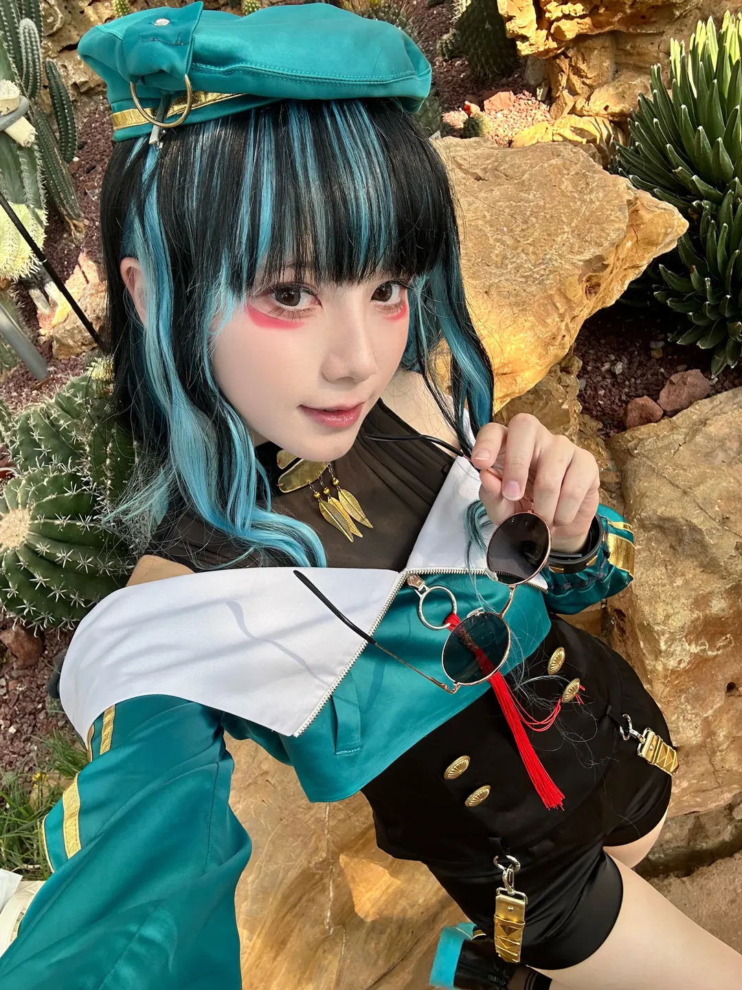 Fate/Grand Order, cosplay摄影, 特拉洛克cos, 植物园出片, 雨神 - 第1张