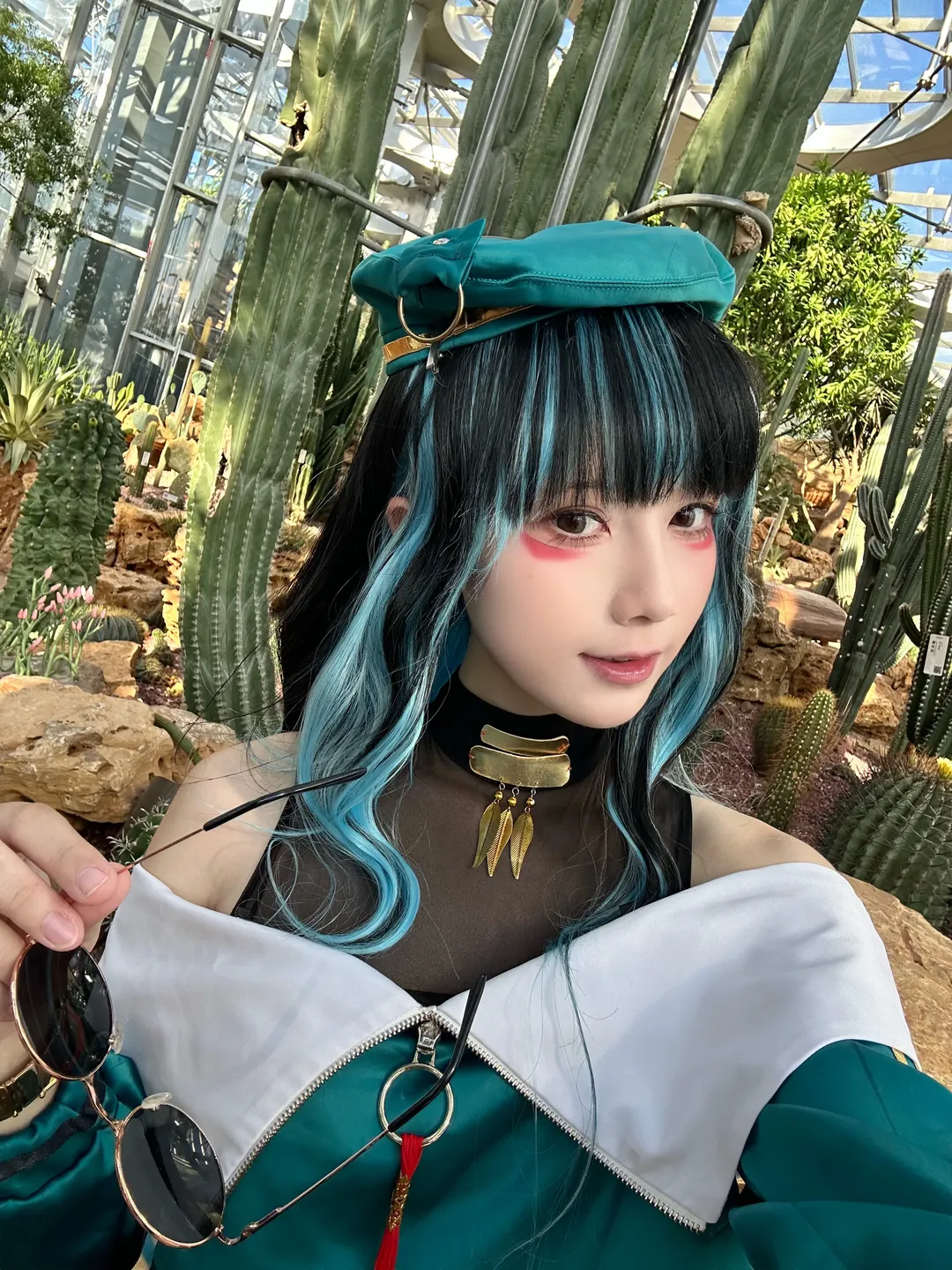 Fate/Grand Order, cosplay摄影, 特拉洛克cos, 植物园出片, 雨神 - 第2张