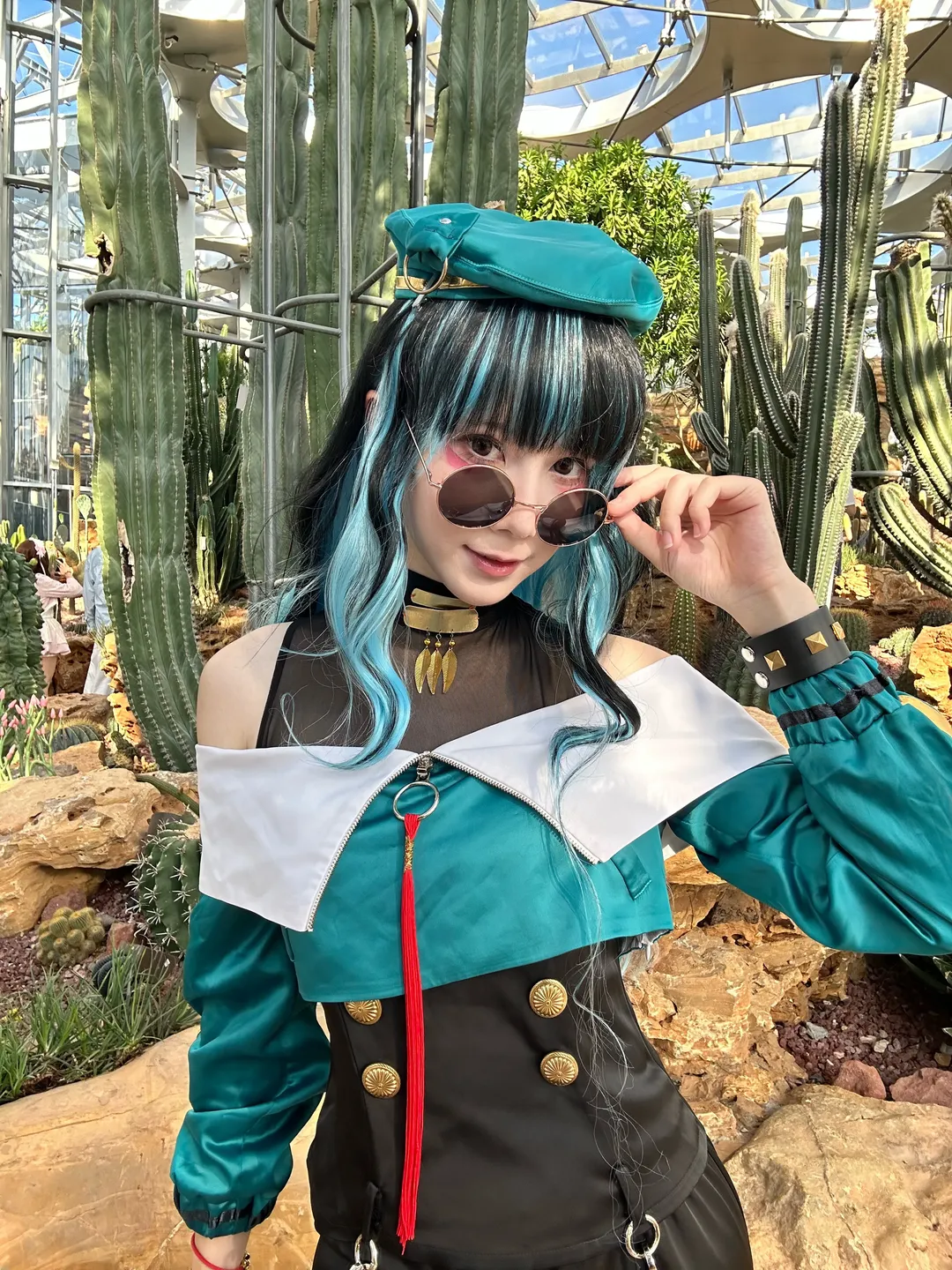 Fate/Grand Order, cosplay摄影, 特拉洛克cos, 植物园出片, 雨神 - 第5张