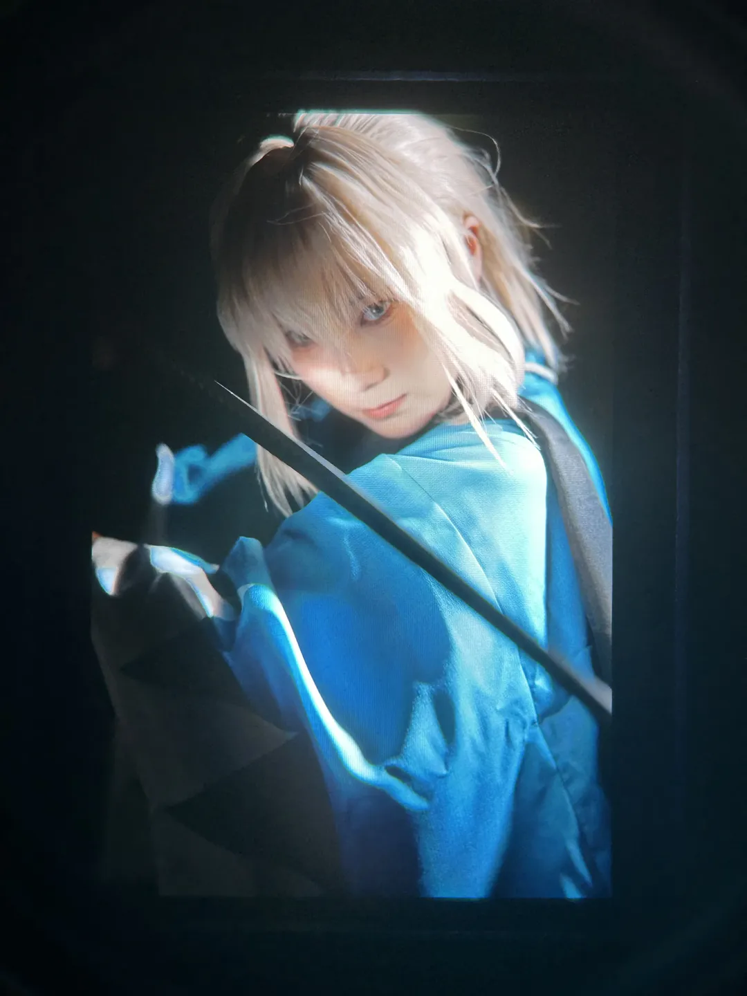 Fate/Grand Order, 沖田総司 コスプレ, 戦闘ダメージメイク, 夜景ロケ, 水辺のセットデザイン - 11枚目