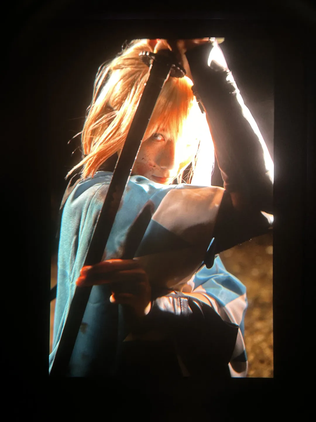 Fate/Grand Order, 沖田総司 コスプレ, 戦闘ダメージメイク, 夜景ロケ, 水辺のセットデザイン - 15枚目