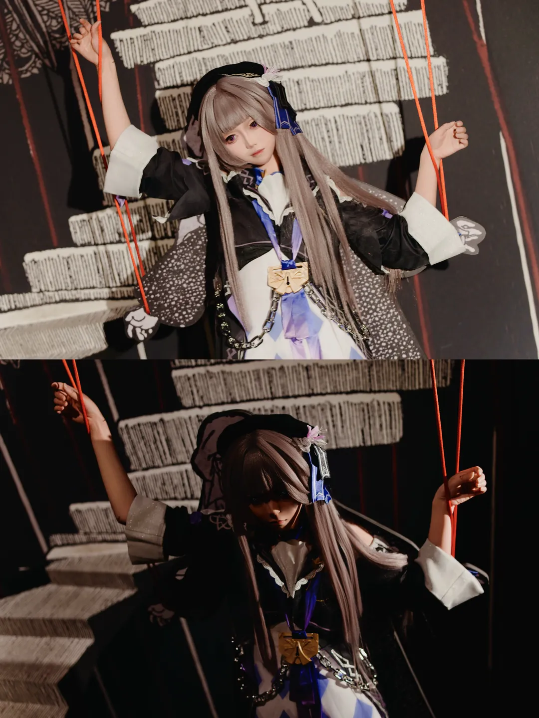 Honkai: Star Rail, Herta cosplay, Cosplay outfit, Marionette, Doll-style photography - Image 1