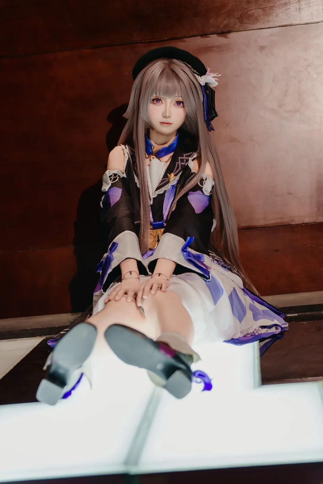 Honkai: Star Rail, Herta cosplay, Cosplay outfit, Marionette, Doll-style photography