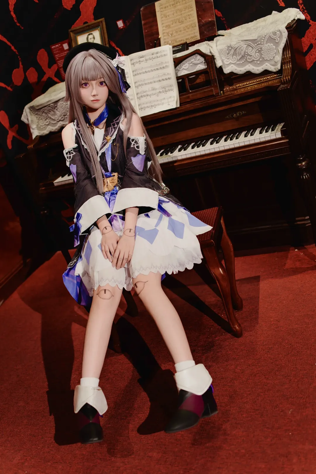 Honkai: Star Rail, Herta cosplay, Cosplay outfit, Marionette, Doll-style photography - Image 4