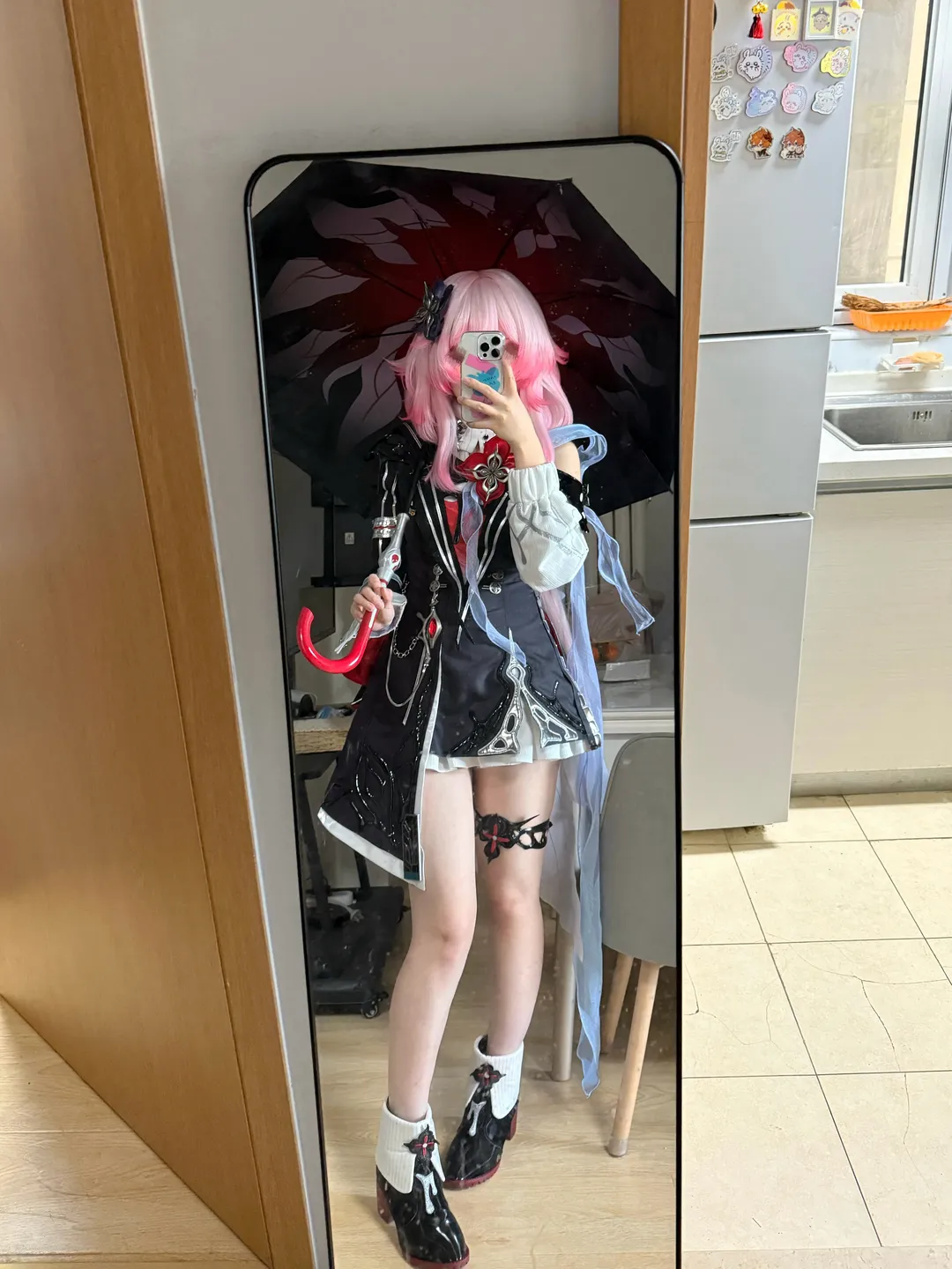 崩坏星穹铁道, 长夜月cos, 三分妄想, 对镜自拍, cosplay服装分享 - 第2张