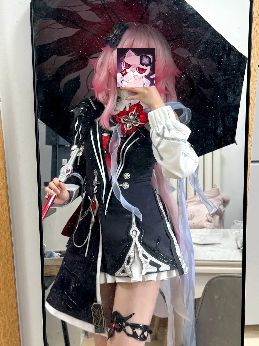 崩坏星穹铁道, 长夜月cos, 三分妄想, 对镜自拍, cosplay服装分享 - 第3张
