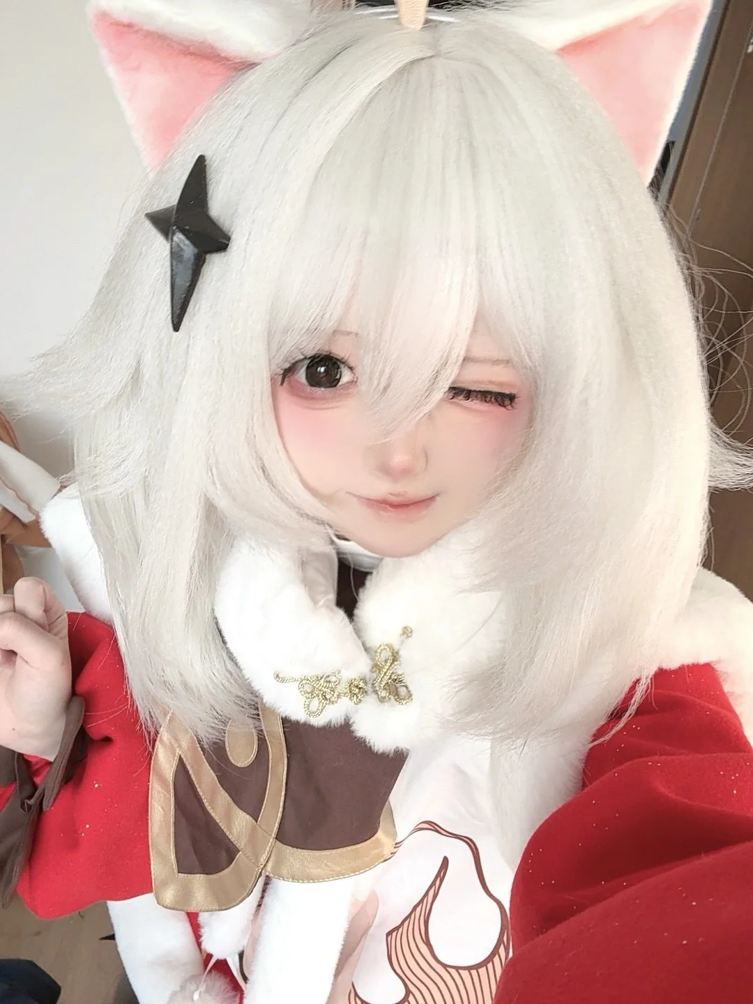 原神, 猫耳, 二次元コスプレ, 萌え系コーデ, パイモン コスプレ - 2枚目
