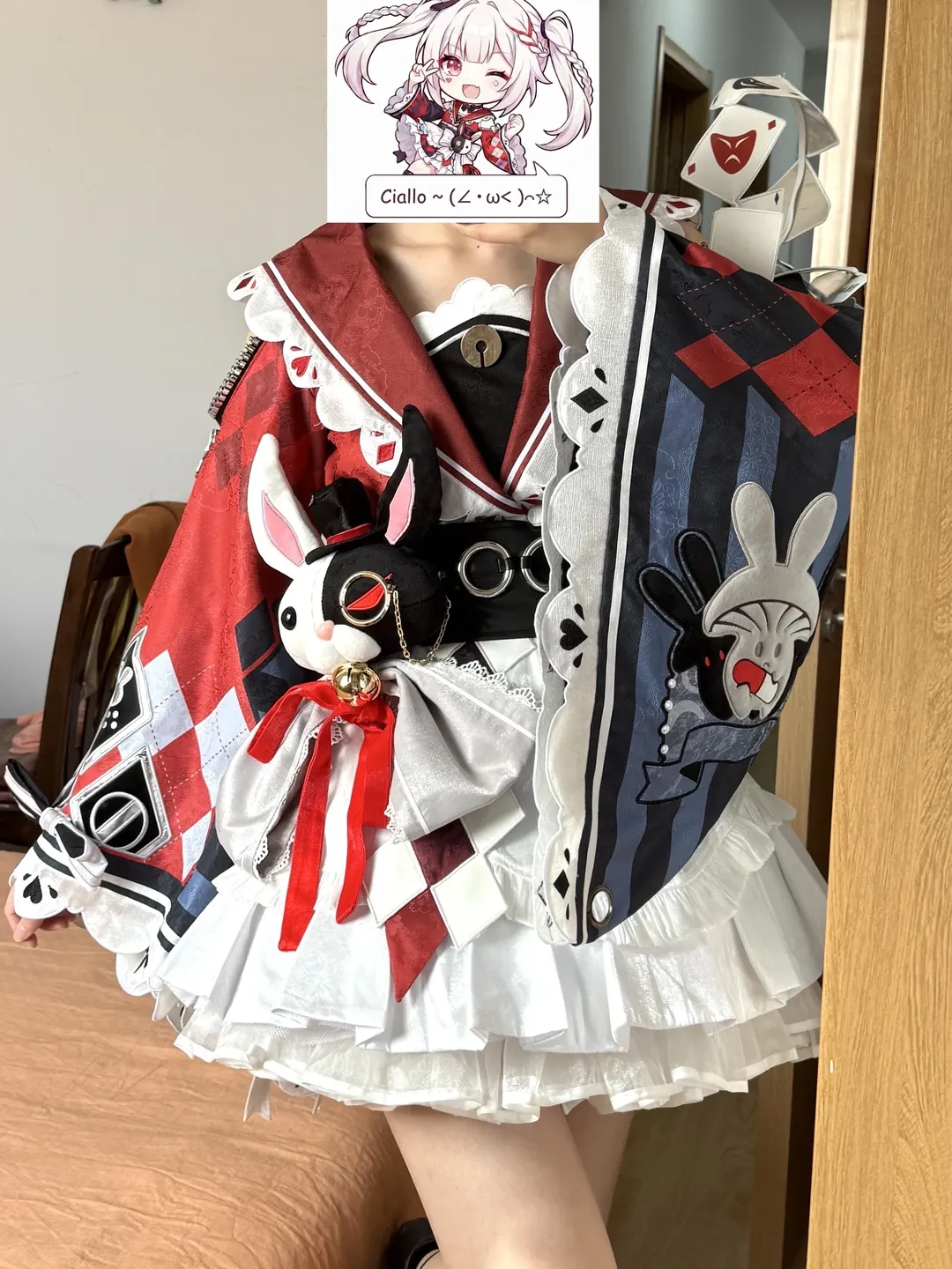 cosplay, 二次元穿搭, 三坑少女, cos服试衣, 漫囧火花 - 第1张