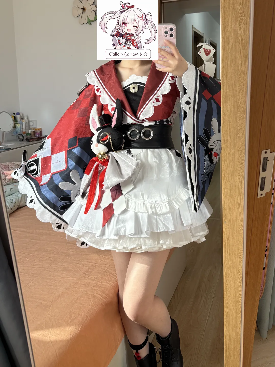 cosplay, 二次元穿搭, 三坑少女, cos服试衣, 漫囧火花