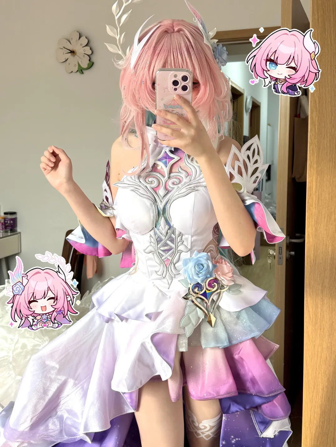 昔涟cos, 崩坏星穹铁道, 三分妄想, cosplay试衣, 大昔涟C服 - 第1张