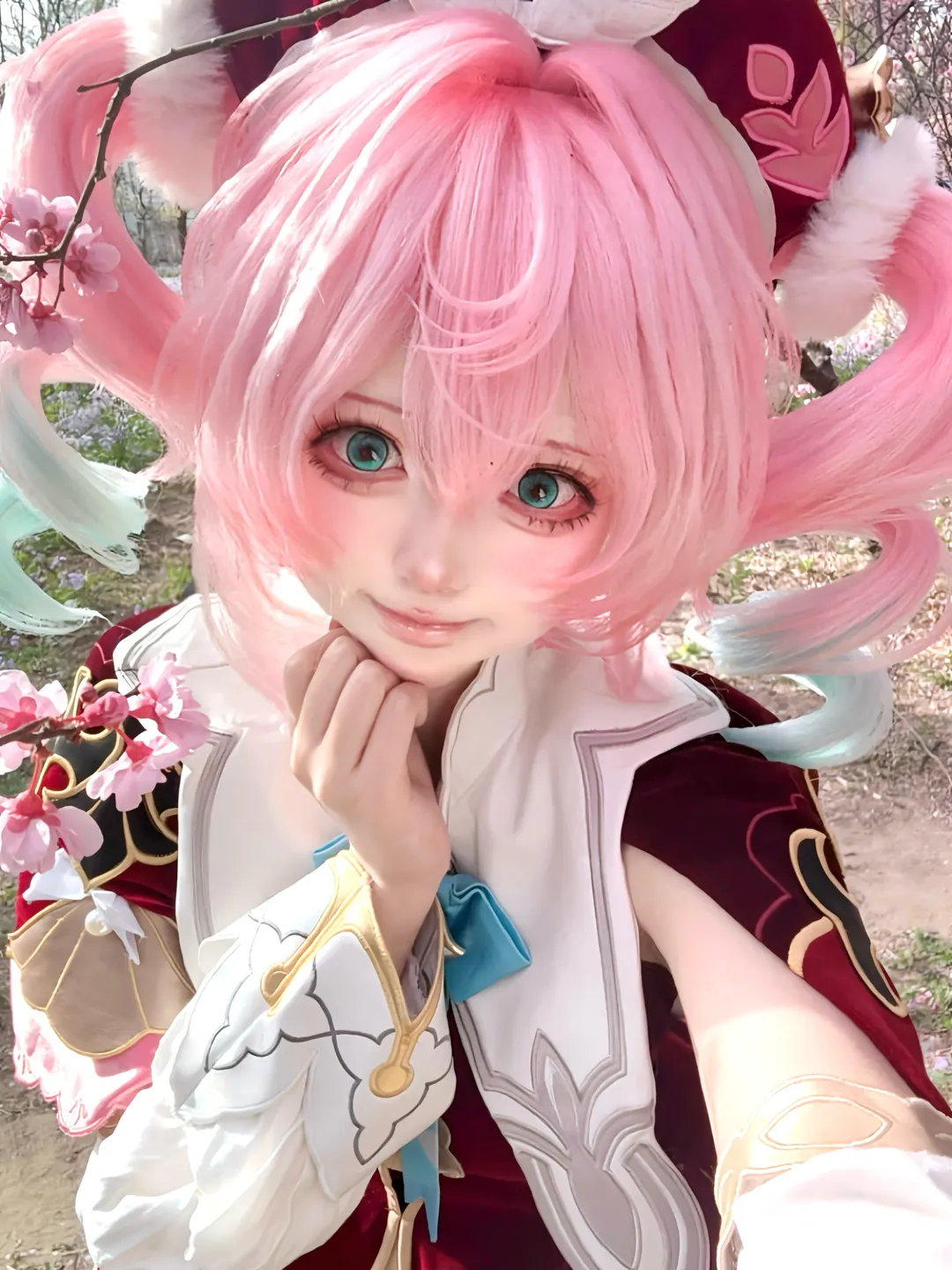 cosplay, 崩坏星穹铁道, 户外摄影, 风堇cos, 赏花