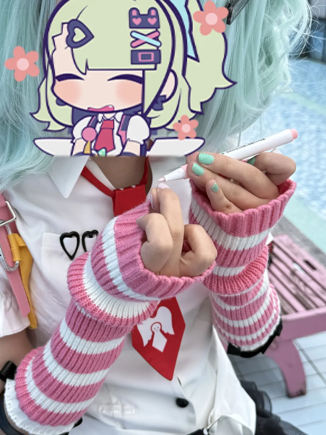 绝区零, cosplay, 妄想天使, 千夏cos, 粉色系穿搭 - 第2张