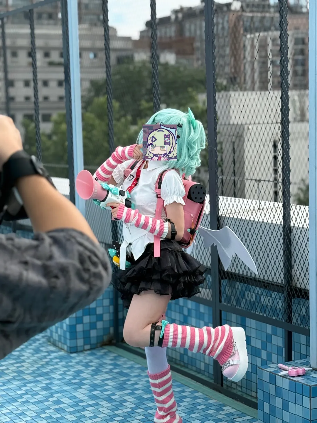 绝区零, cosplay, 妄想天使, 千夏cos, 粉色系穿搭 - 第3张