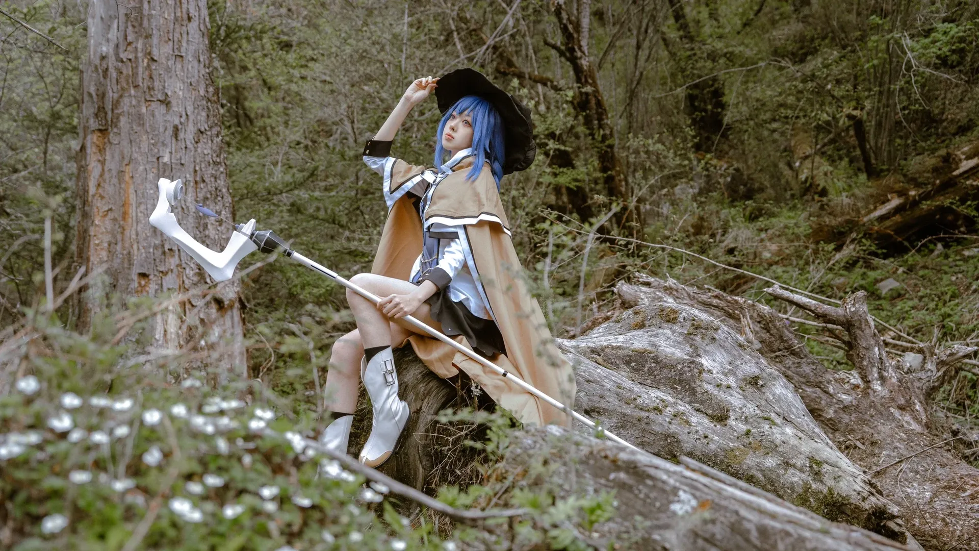 コスプレ, トラベルフォト, ロキシーのコスプレ, 無職転生, 雪山屋外撮影 - 3枚目