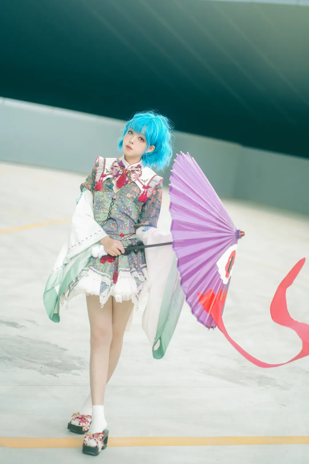 cosplay, Touhou Project, Convention photos, Tatara Kogasa cosplay, Comicup 30 - Image 1