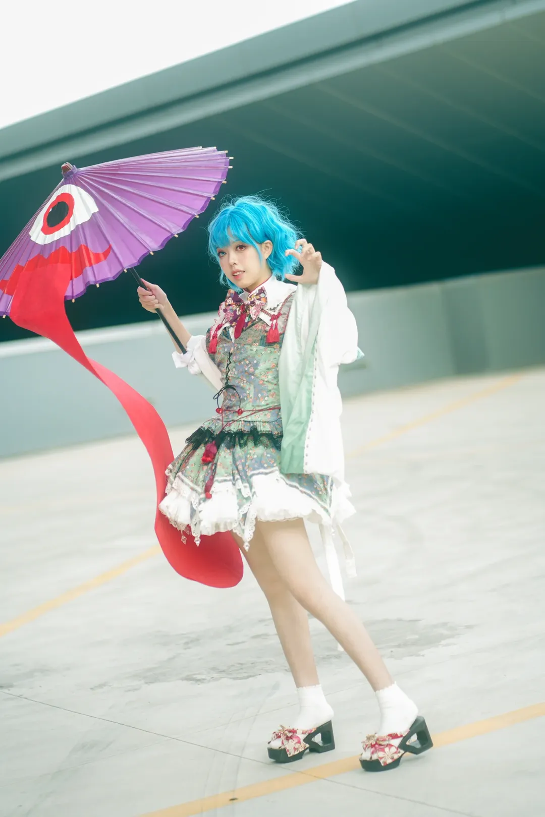cosplay, Touhou Project, Convention photos, Tatara Kogasa cosplay, Comicup 30 - Image 2