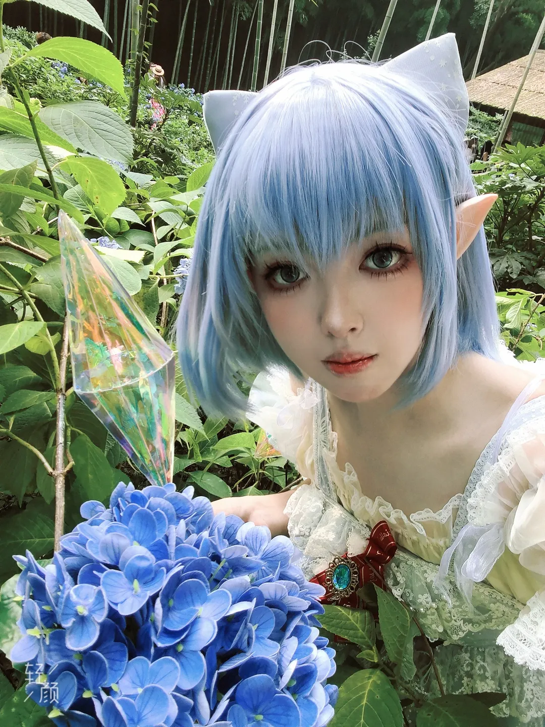 東方project, 漫展返圖, 琪露諾cos, 精靈耳cos, 夏日漫展