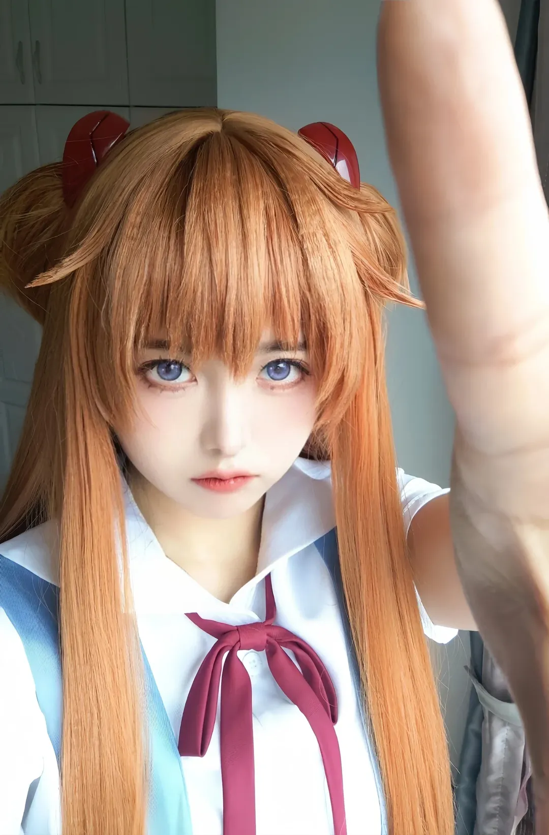 二次元, EVA, 明日香cos, 新世纪福音战士, cos试妆 - 第3张