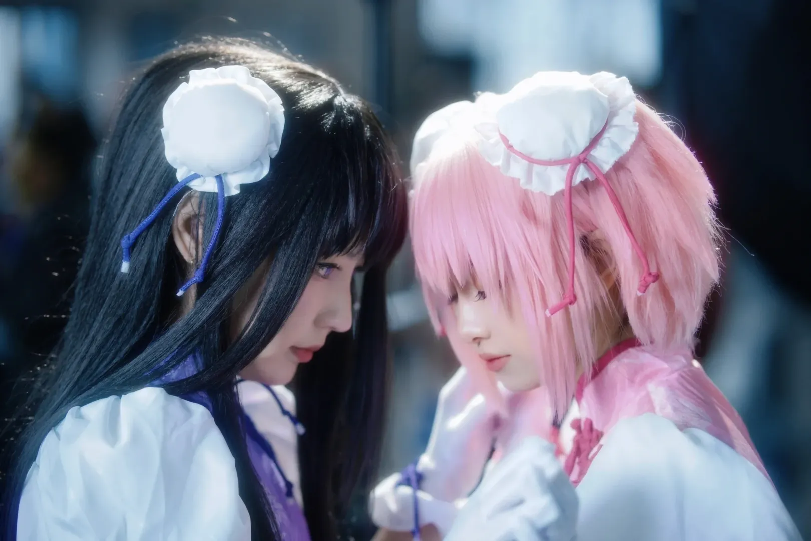 鹿目圆cos, 魔法少女小圆, cosplay场照, 晓美焰cos, 中华风cos - 第6张