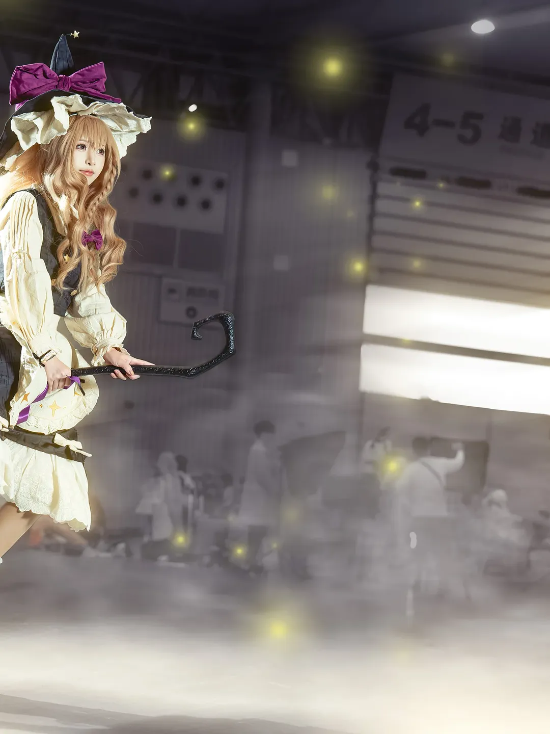 cosplay, 场照, 东方project, 魔理沙cos, 丝袜 - 第3张