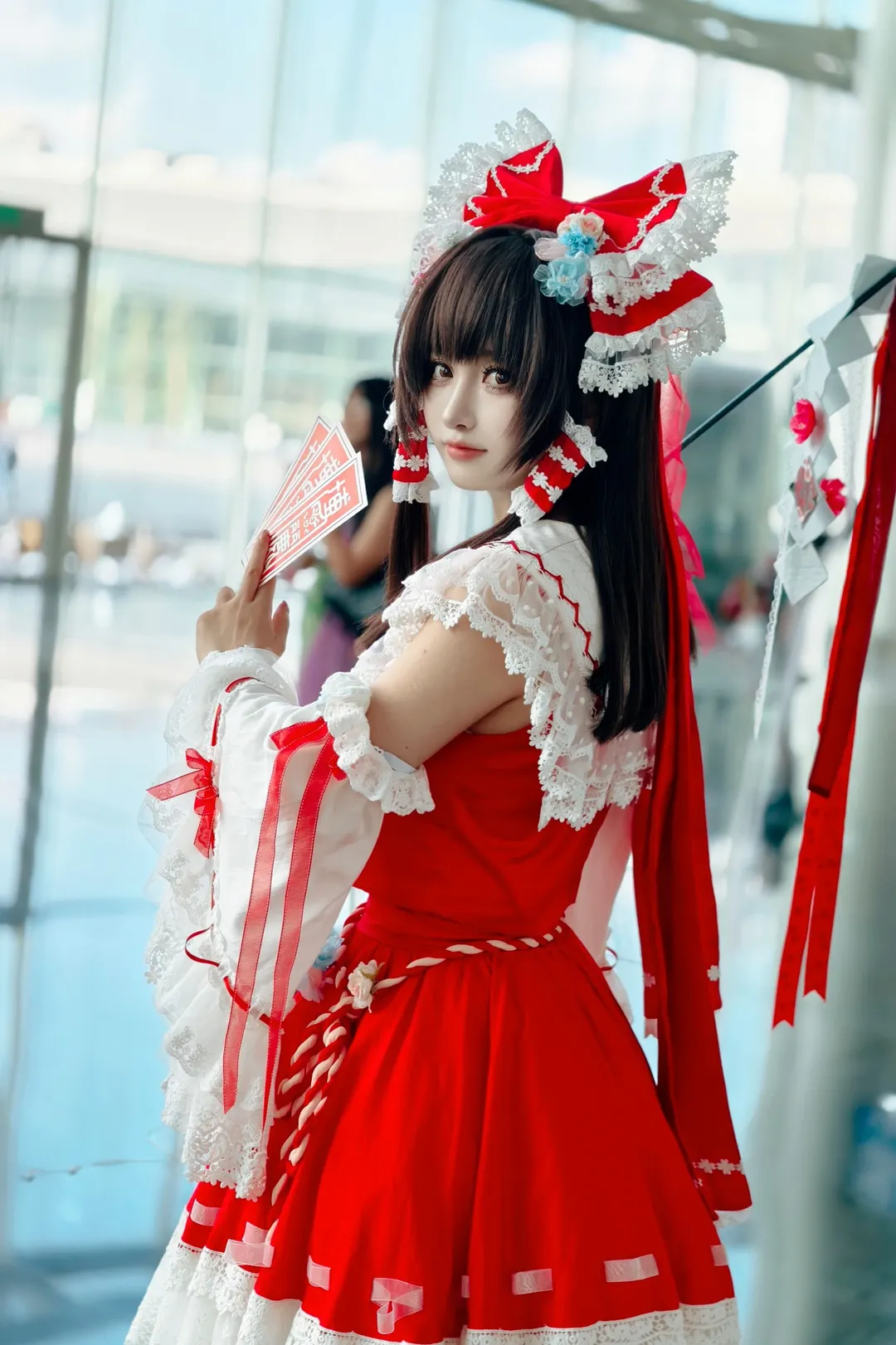 场照, 博丽灵梦cos, 东方project, 同人产粮节, 世界线漫展 - 第1张