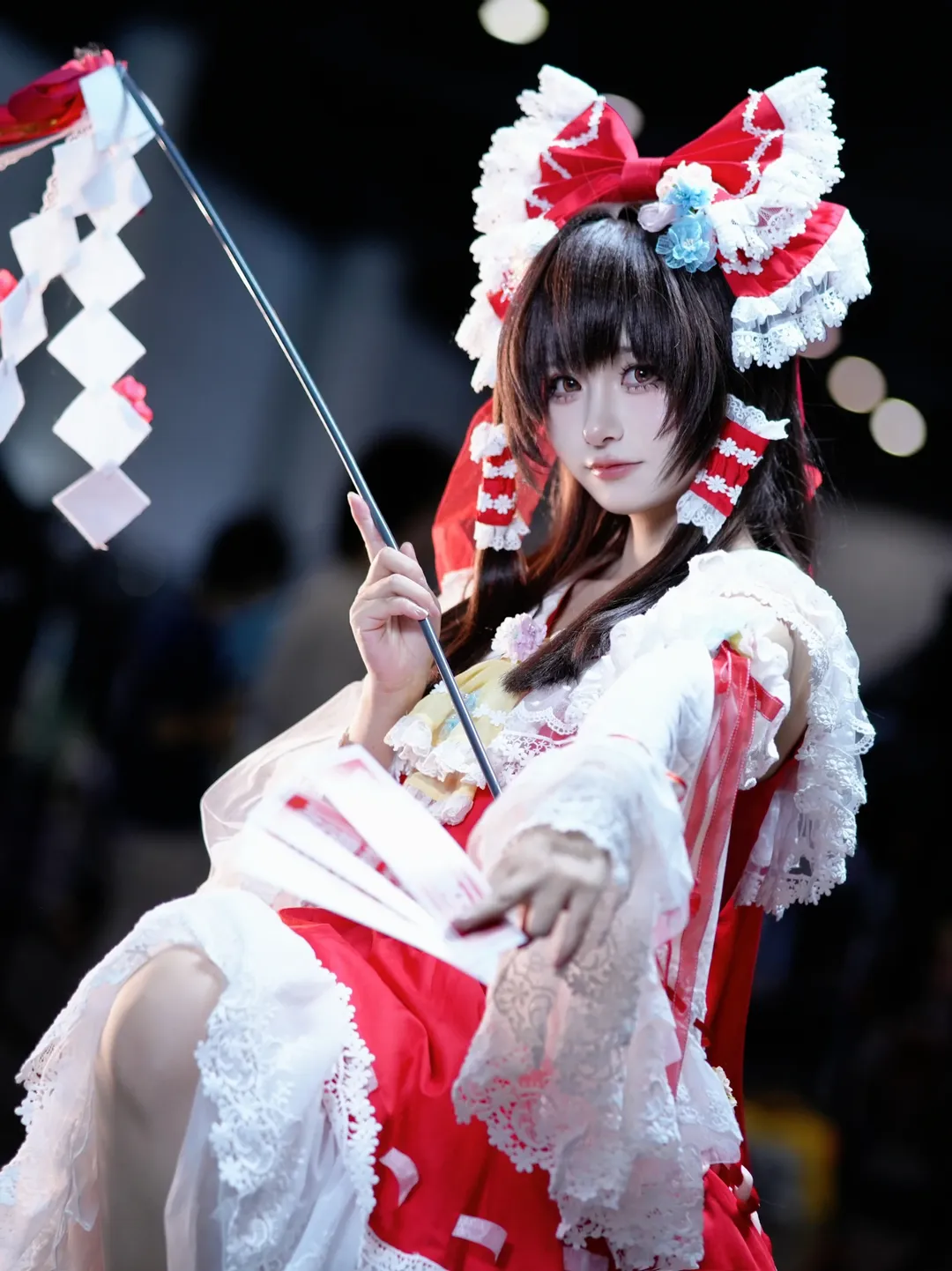 二次元, cosplay, 博丽灵梦cos, 东方project, 世界线漫展 - 第2张