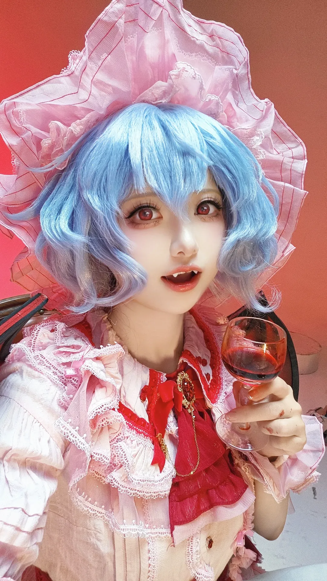 cosplay, Touhou Project, Remilia Scarlet cosplay, Lolita fashion, Vampire young lady - Image 4