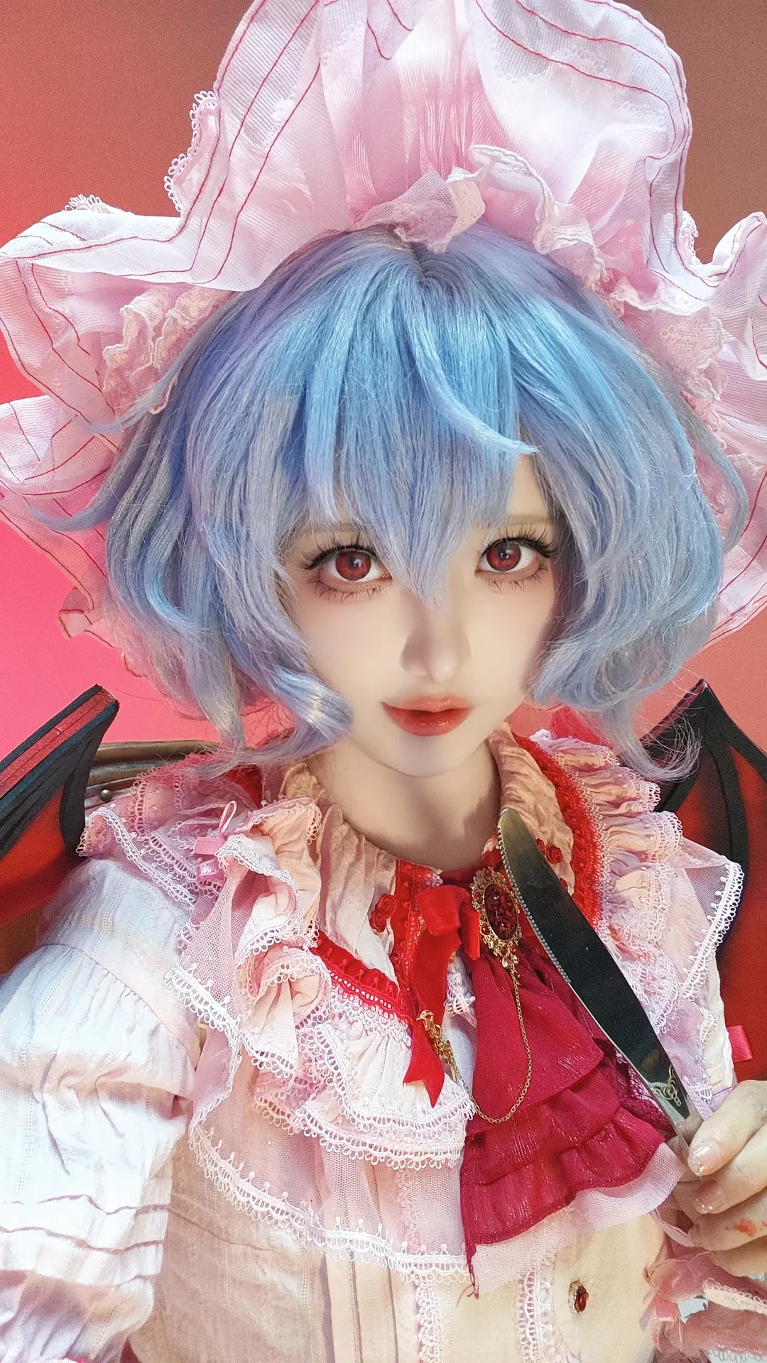 cosplay, Touhou Project, Remilia Scarlet cosplay, Lolita fashion, Vampire young lady - Image 5