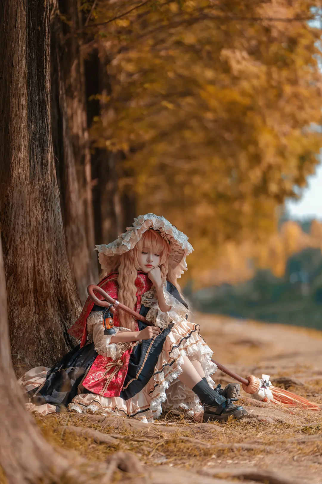 东方project, 雾雨魔理沙cos, 二次元cos, 秋日cos, 丝袜cos - 第1张