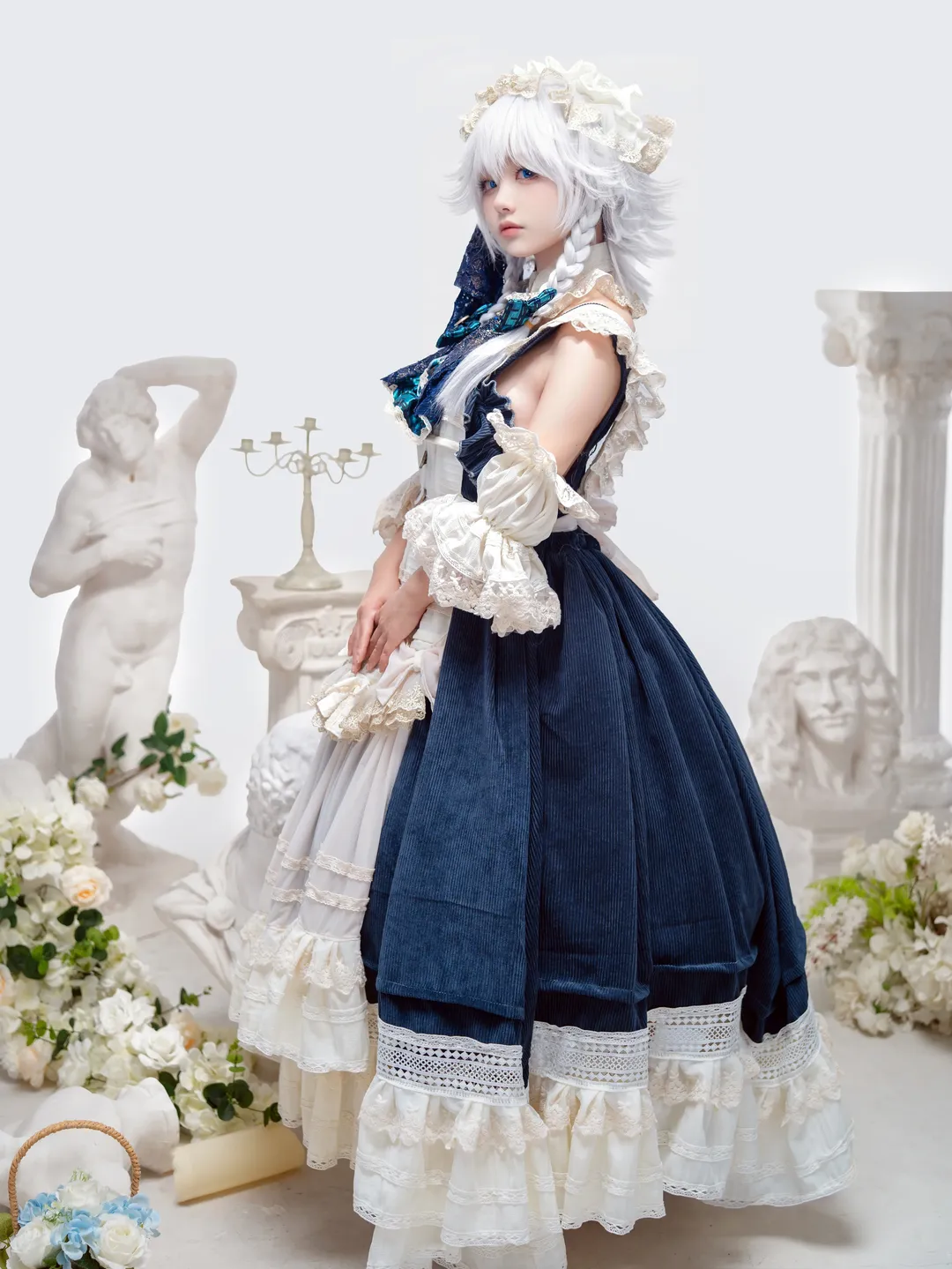 东方project, 红魔馆, 十六夜咲夜cos, cosplay摄影, 古典洛丽塔 - 第1张