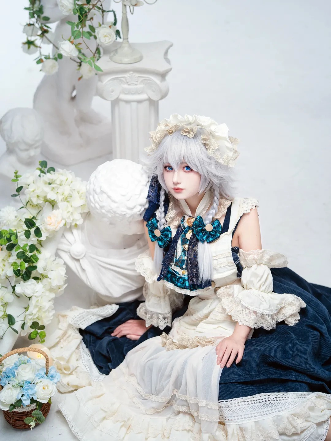 东方project, 红魔馆, 十六夜咲夜cos, cosplay摄影, 古典洛丽塔 - 第2张