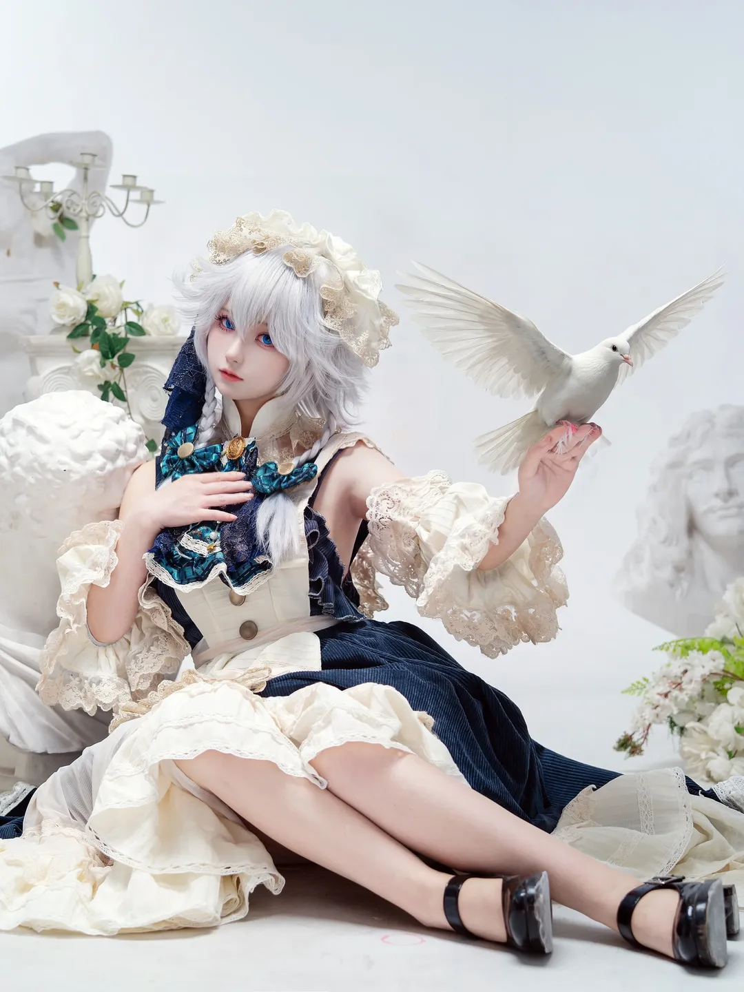 東方Project, 紅魔館, 十六夜咲夜 コスプレ, コスプレ撮影, クラシック・ロリータ