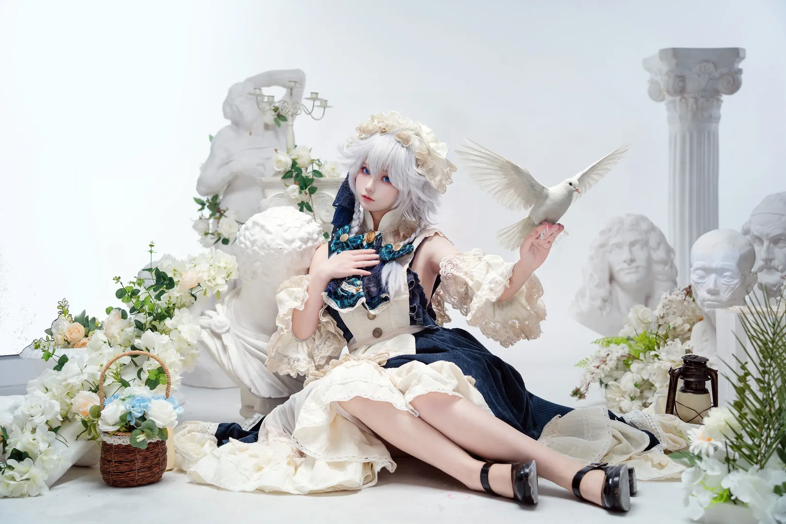 东方project, 红魔馆, 十六夜咲夜cos, cosplay摄影, 古典洛丽塔 - 第4张