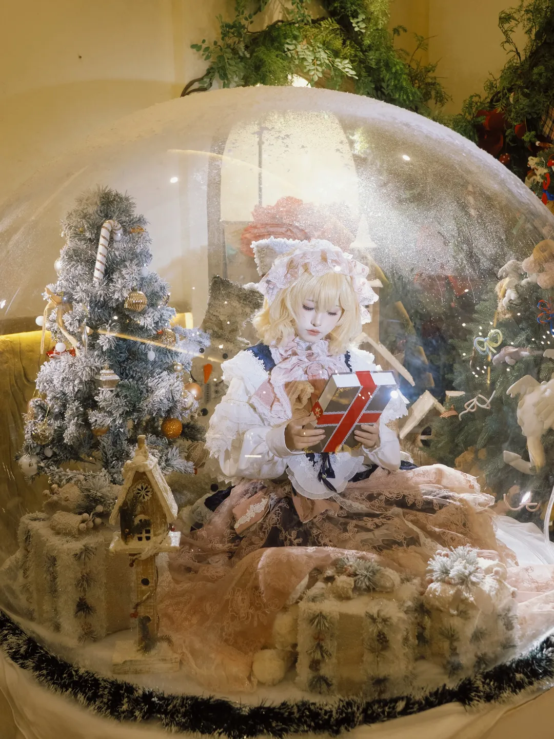 cosplay, 东方project, 爱丽丝玛格特罗依德cos, 水晶球造景, 冬日洛丽塔 - 第2张