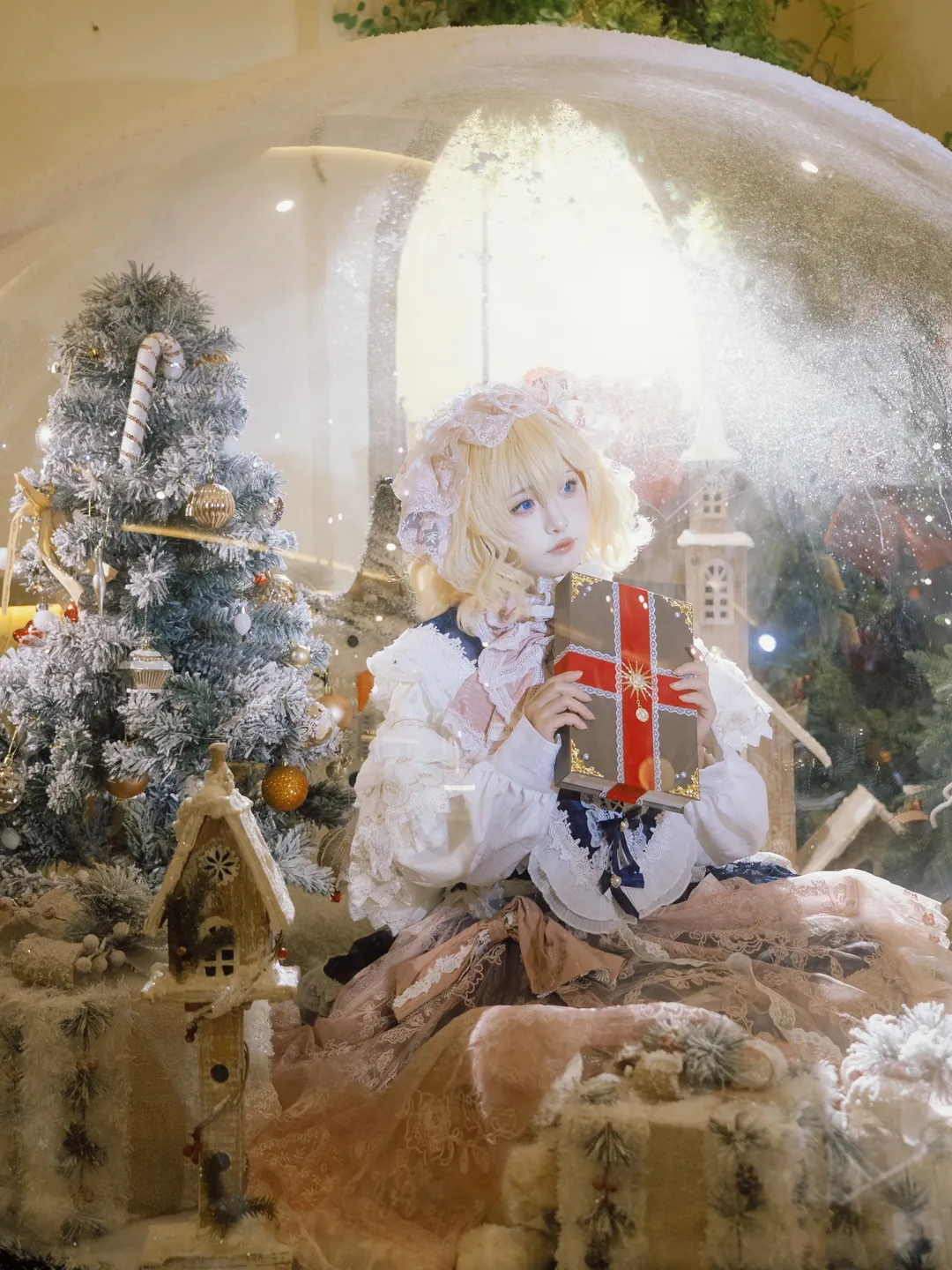 cosplay, 东方project, 爱丽丝玛格特罗依德cos, 水晶球造景, 冬日洛丽塔 - 第3张