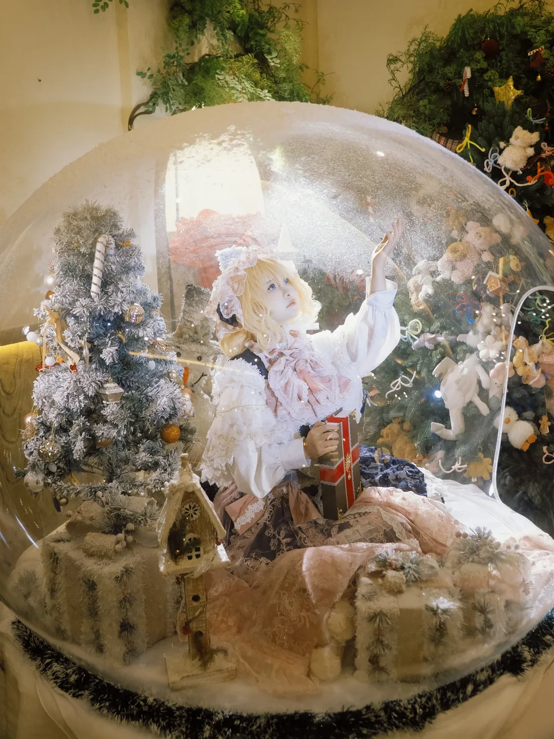 cosplay, 东方project, 爱丽丝玛格特罗依德cos, 水晶球造景, 冬日洛丽塔 - 第4张