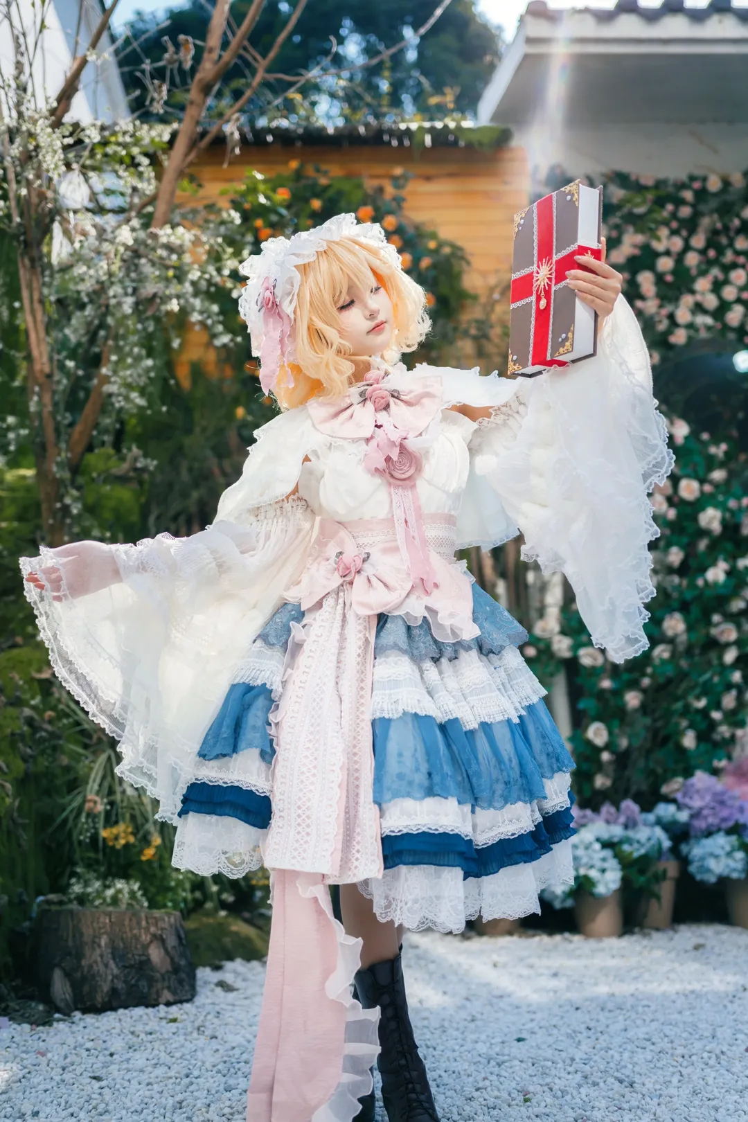 二次元, cosplay, 东方Project, 爱丽丝玛格特罗伊德cos, Lolita裙