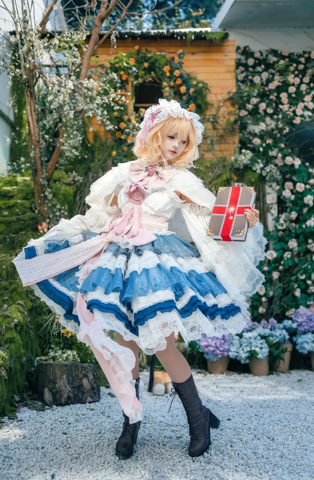 二次元, コスプレ, 東方Project, アリス・マーガトロイド コスプレ, ロリータドレス - 2枚目