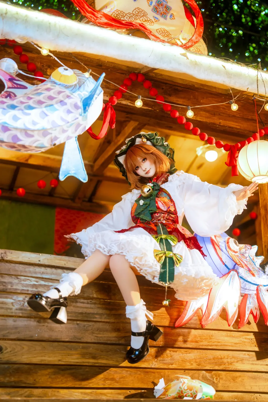 cosplay, 东方project, 猫耳, 八云橙cos, 日系祭典 - 第2张