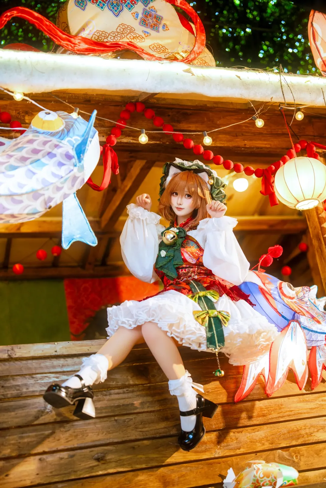 cosplay, 东方project, 猫耳, 八云橙cos, 日系祭典 - 第3张