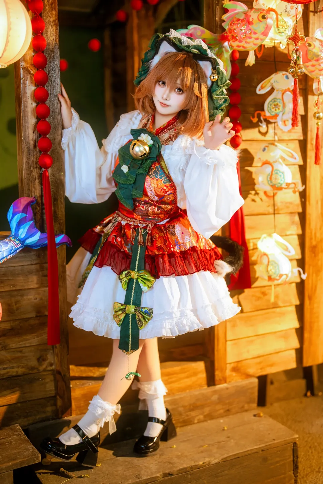 cosplay, 东方project, 猫耳, 八云橙cos, 日系祭典