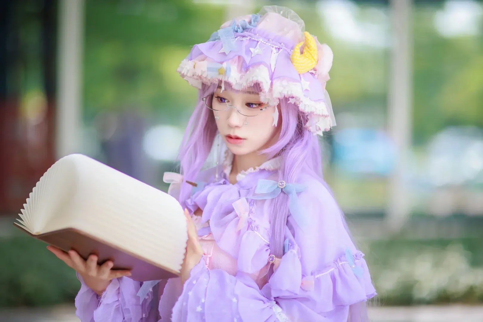 cosplay, 东方project, 漫展返图, 帕秋莉cos, CICF漫展 - 第1张