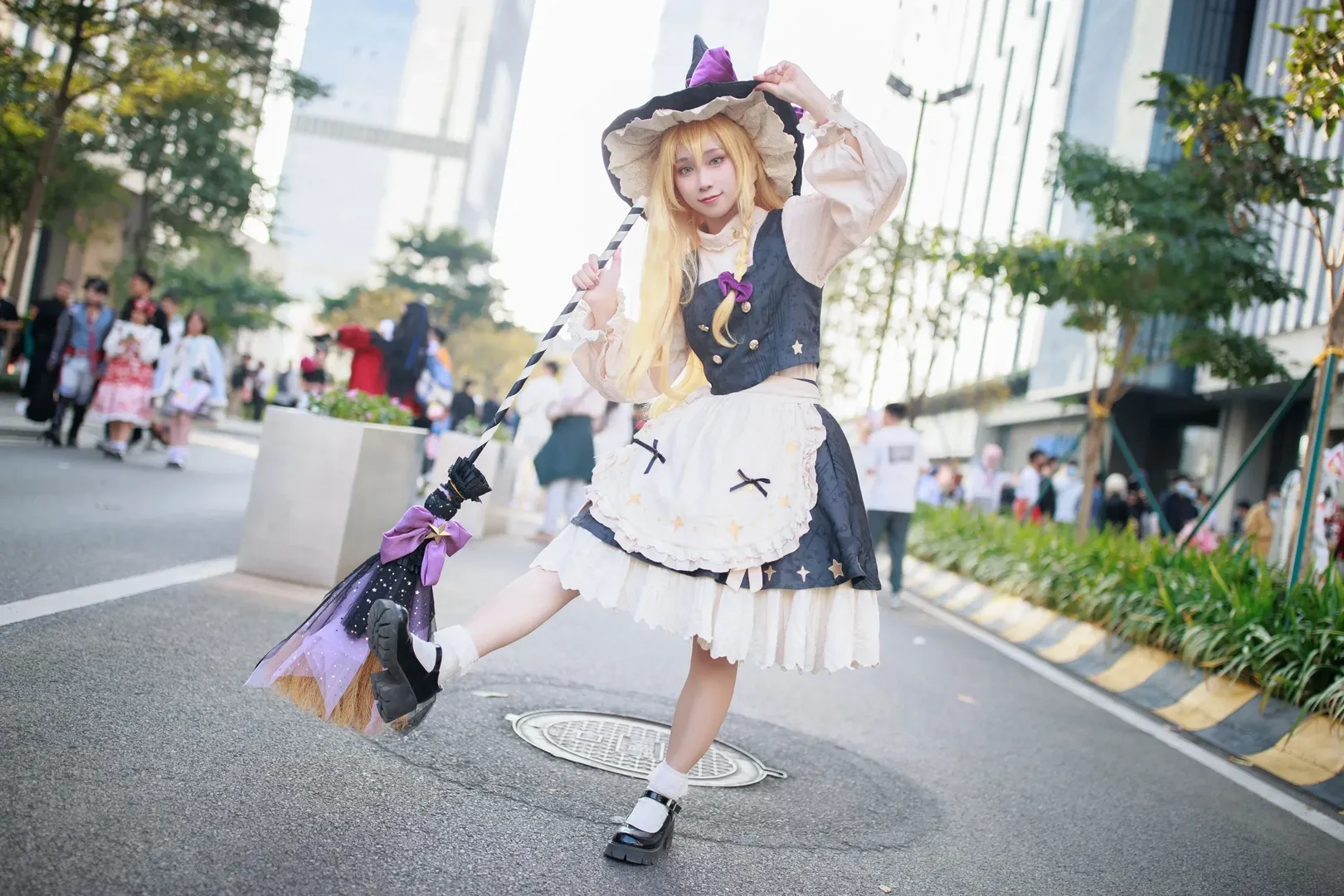 2D, Convention photo, Touhou Project, Marisa cosplay, Firefly ACG Expo - Image 11