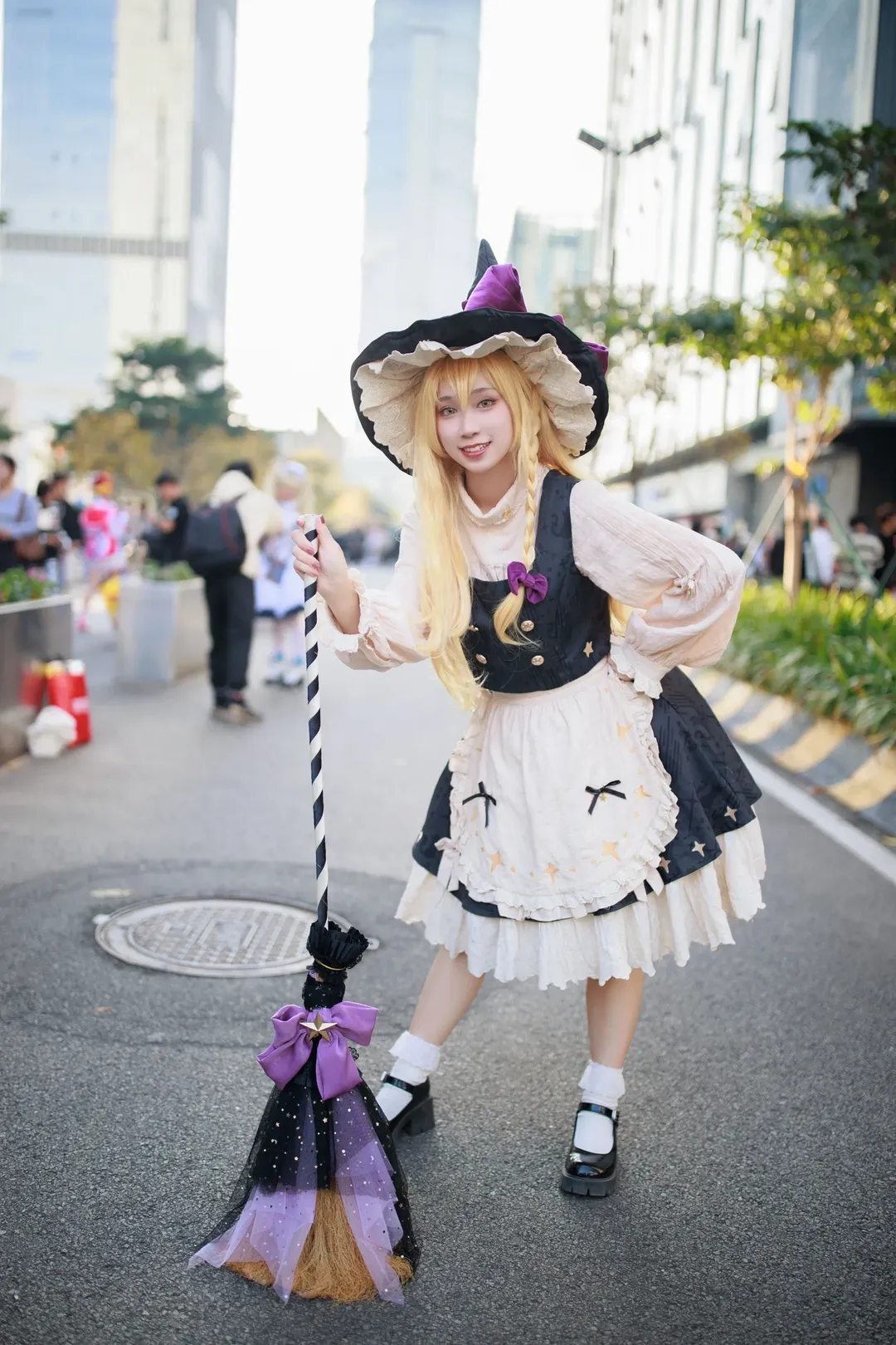 2D, Convention photo, Touhou Project, Marisa cosplay, Firefly ACG Expo - Image 12