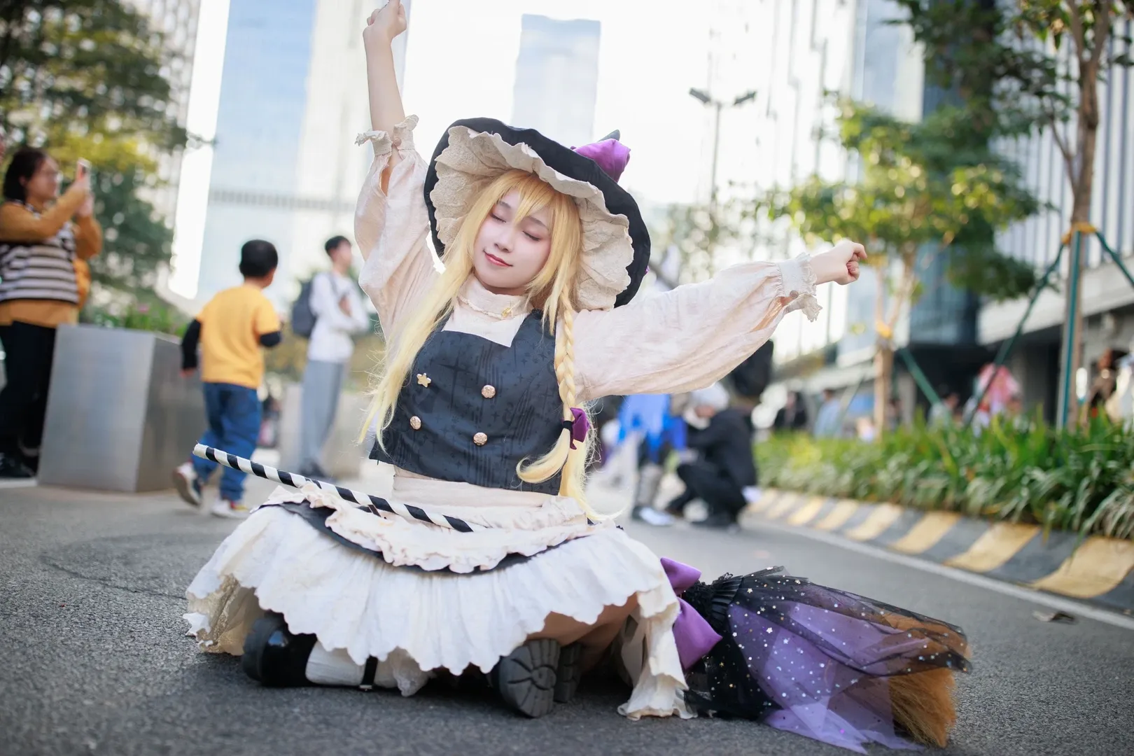 2D, Convention photo, Touhou Project, Marisa cosplay, Firefly ACG Expo - Image 15