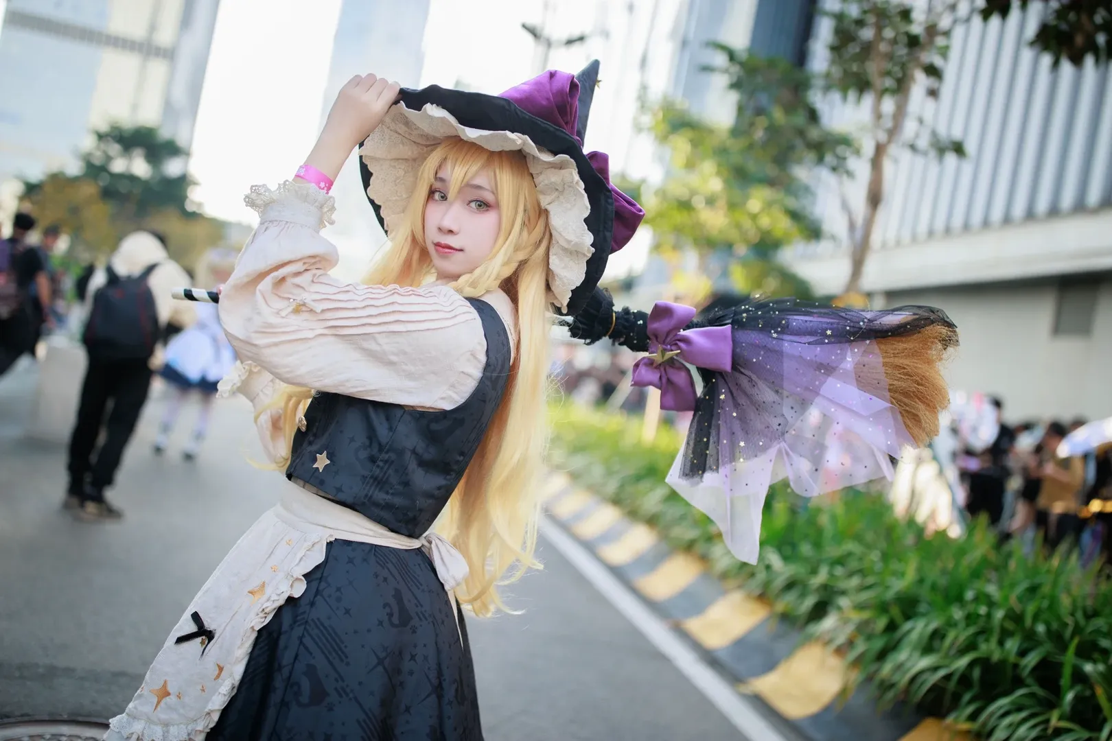 2D, Convention photo, Touhou Project, Marisa cosplay, Firefly ACG Expo - Image 4