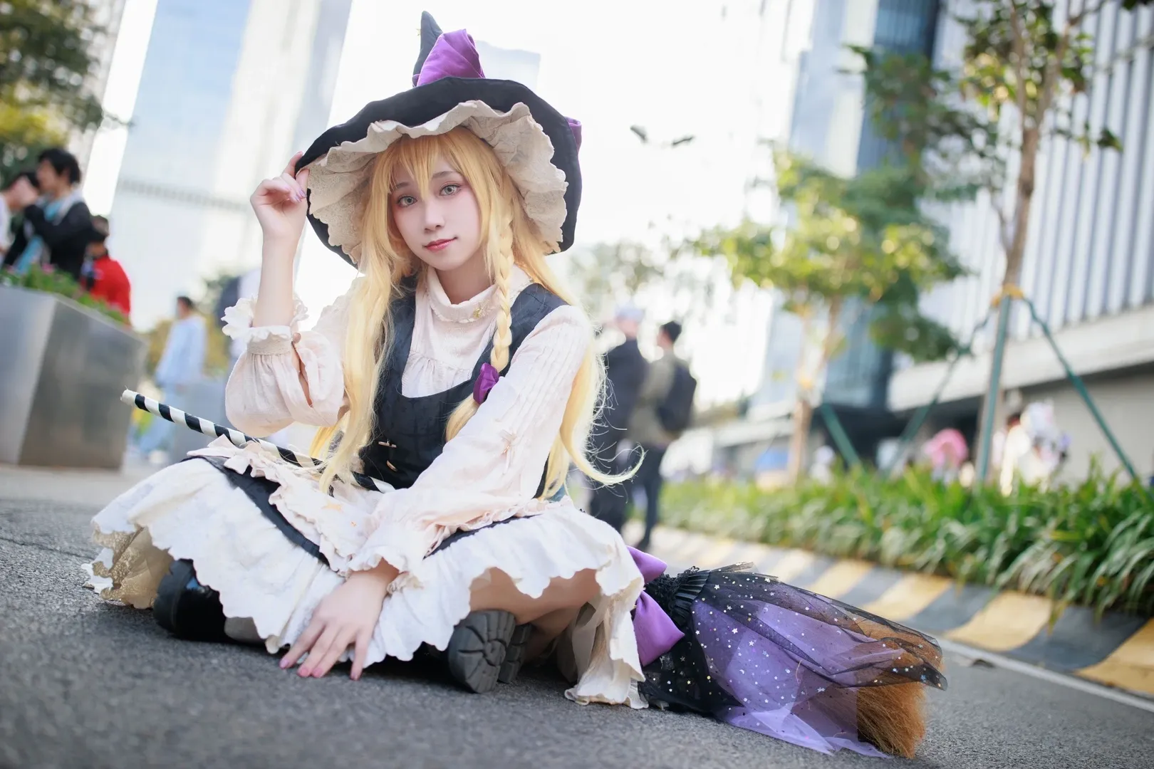 2D, Convention photo, Touhou Project, Marisa cosplay, Firefly ACG Expo - Image 7