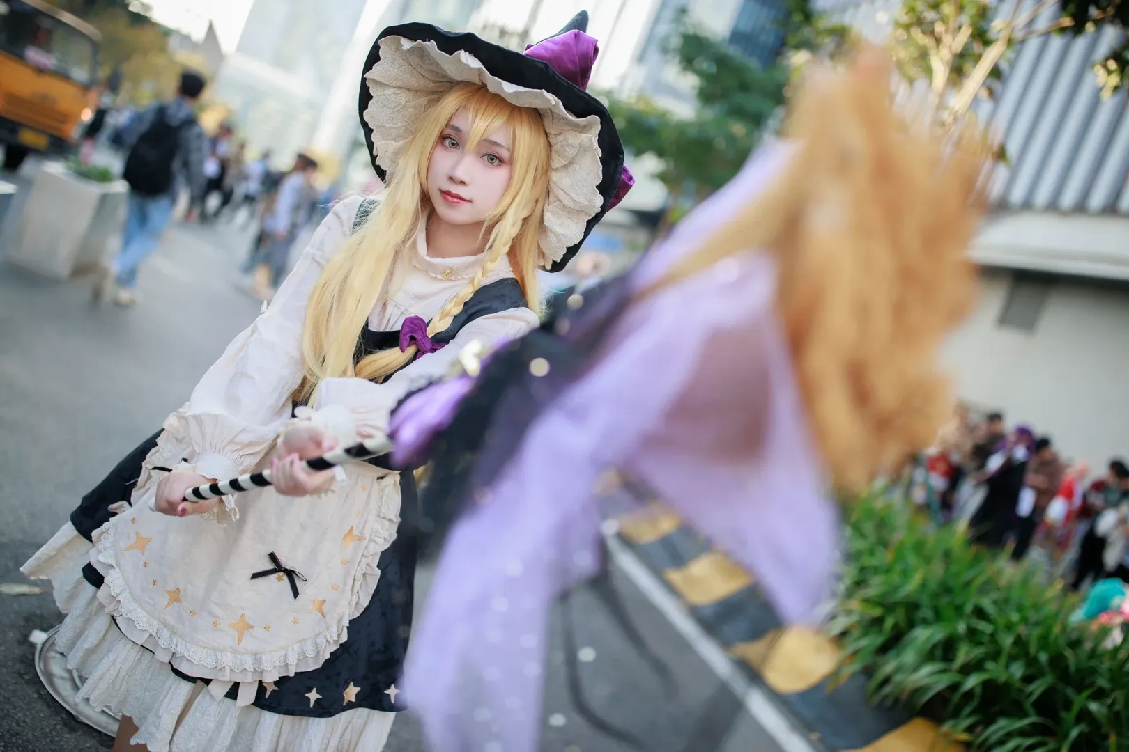 2D, Convention photo, Touhou Project, Marisa cosplay, Firefly ACG Expo - Image 8