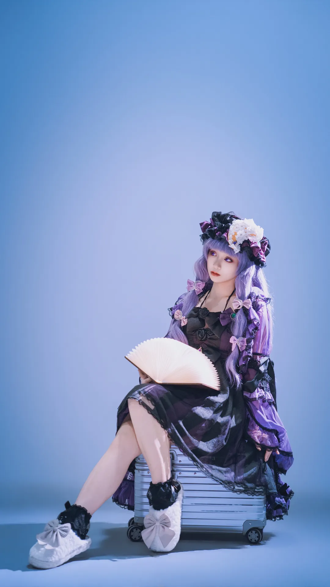 二次元撮影, 東方Project, イベント写真, パチュリー コスプレ, ロリータファッション - 7枚目
